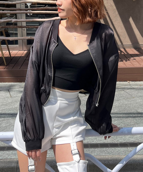 ラメシアーブルゾン 詳細画像