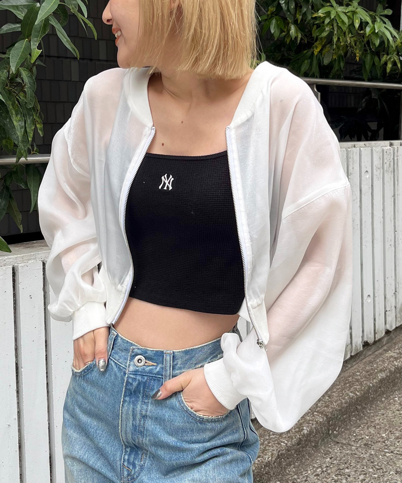 ラメシアーブルゾン 詳細画像 ホワイト 1