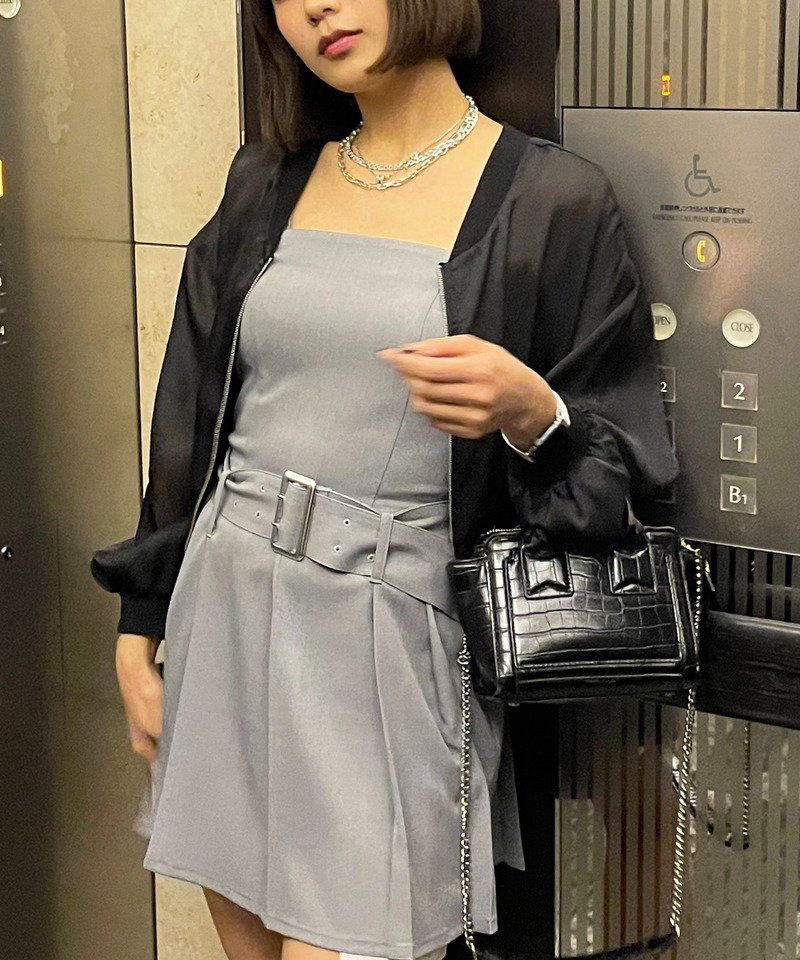 ラメシアーブルゾン 詳細画像 ブラック 4