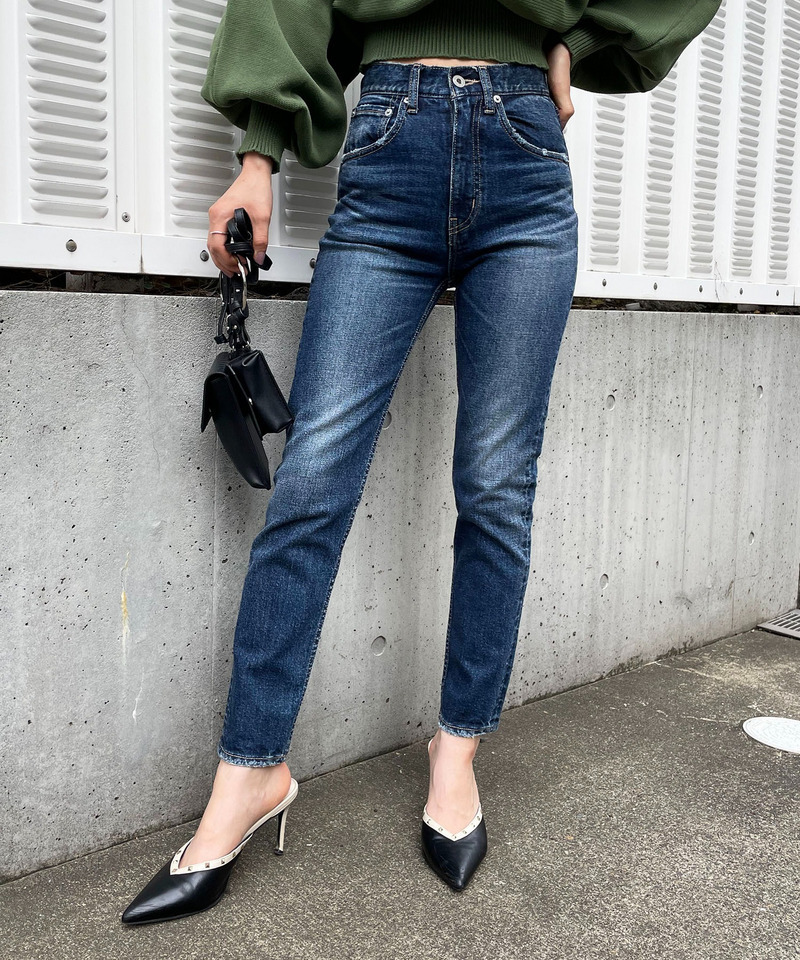 スキニーデニムパンツ 詳細画像 インディゴ 2