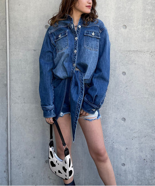 ルーズデニムジャケット