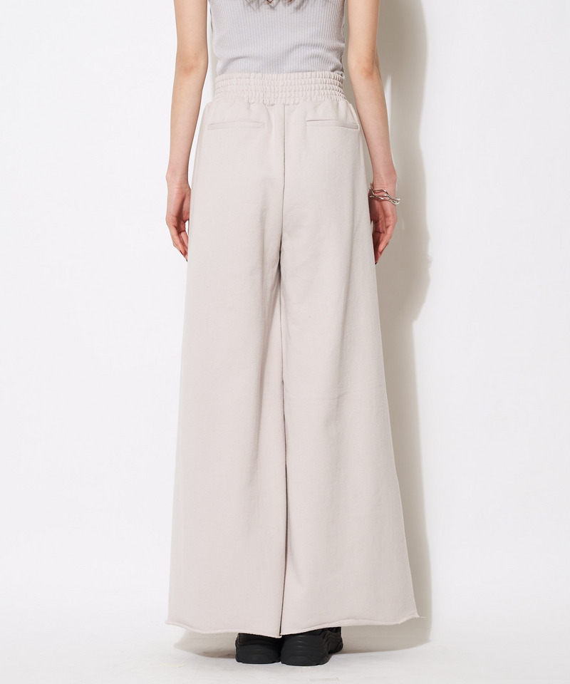 スウェットタックワイドパンツ 詳細画像 ブラック 6