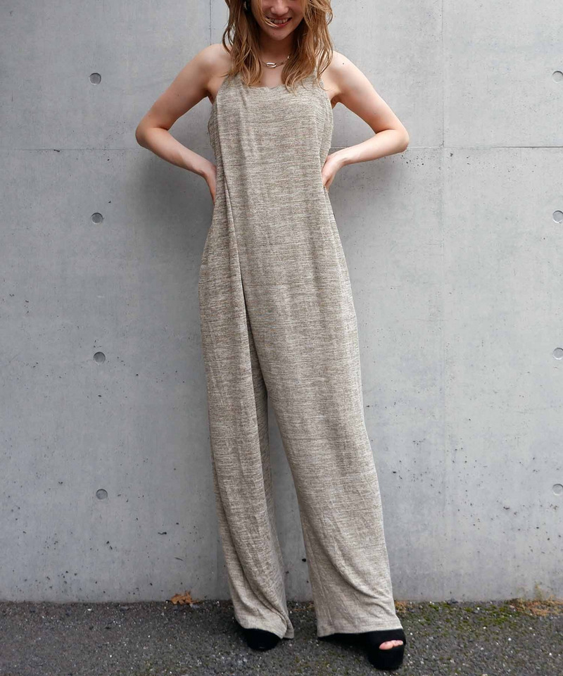 メランジキャミオールインワン 詳細画像 ベージュ 1