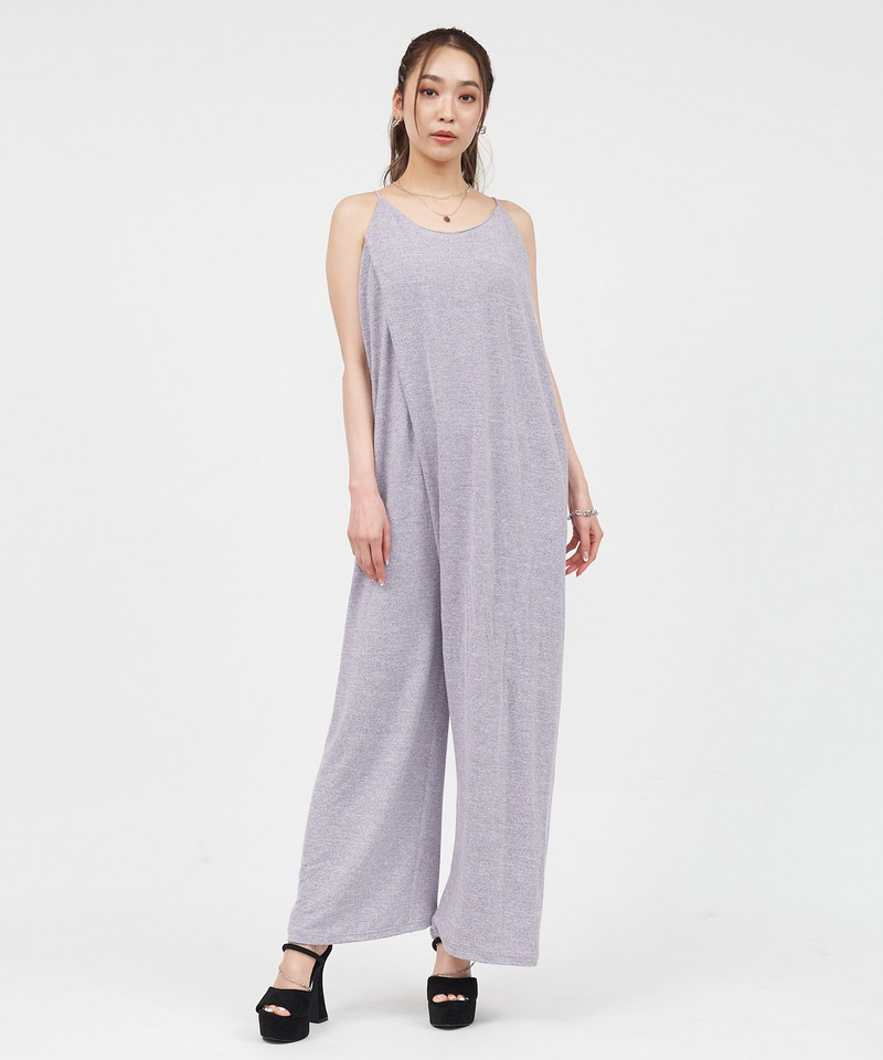 メランジキャミオールインワン 詳細画像 パープル 2