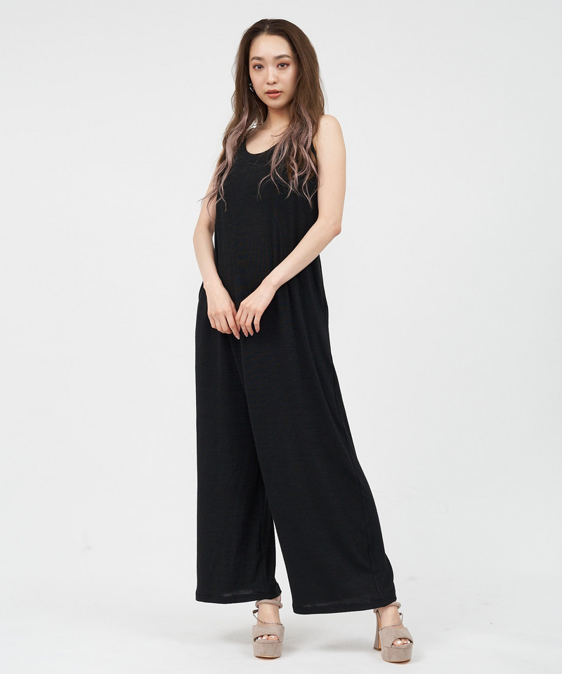 メランジキャミオールインワン 詳細画像 ブラック 2