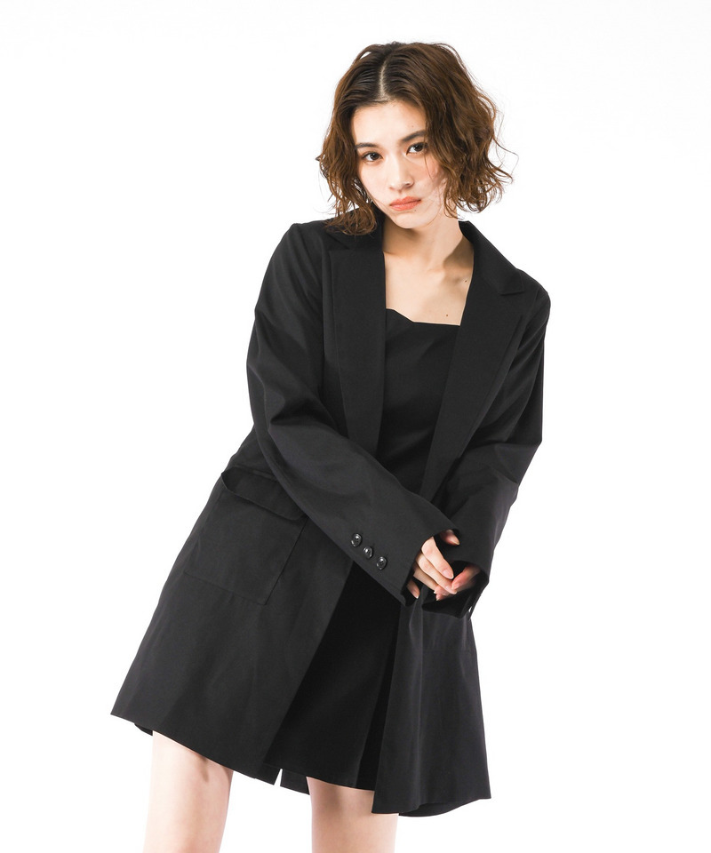 バックベルトテーラージャケット 詳細画像 ブラック 5