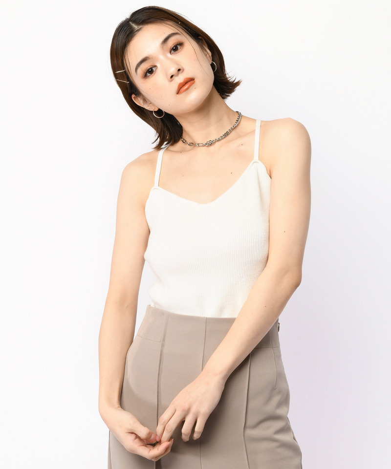 クロスストラップキャミアンサンブル 詳細画像 ブラック 6