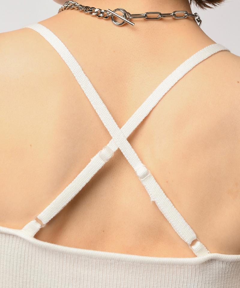 クロスストラップキャミアンサンブル 詳細画像 ブラック 8