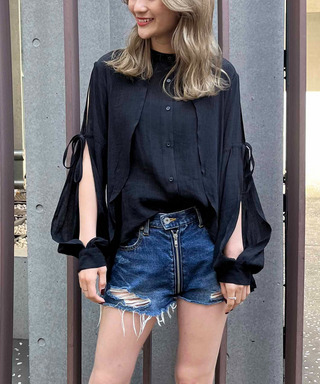 楊柳デザインブラウス