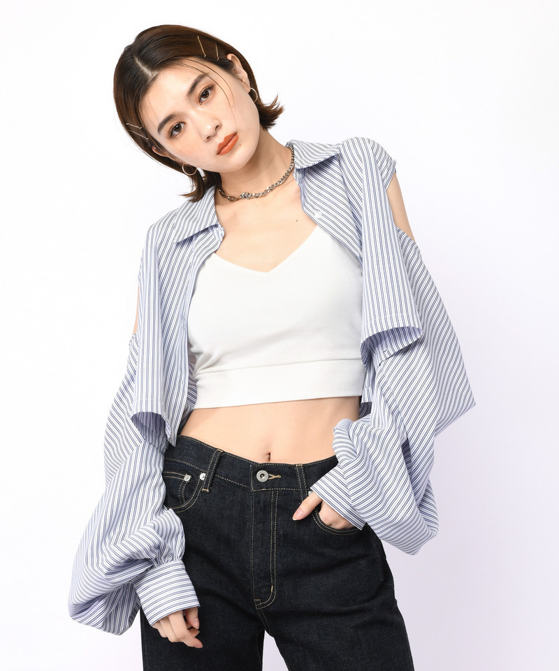 マルチwayブラウス 詳細画像 ブルー系 5