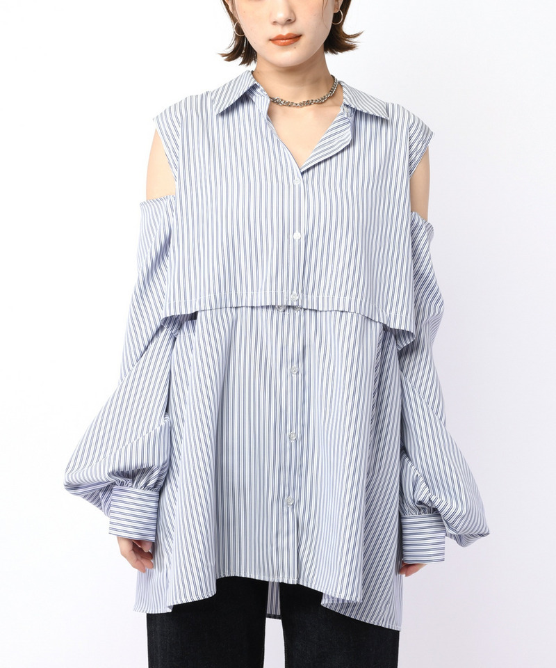 マルチwayブラウス 詳細画像 ブルー系 9