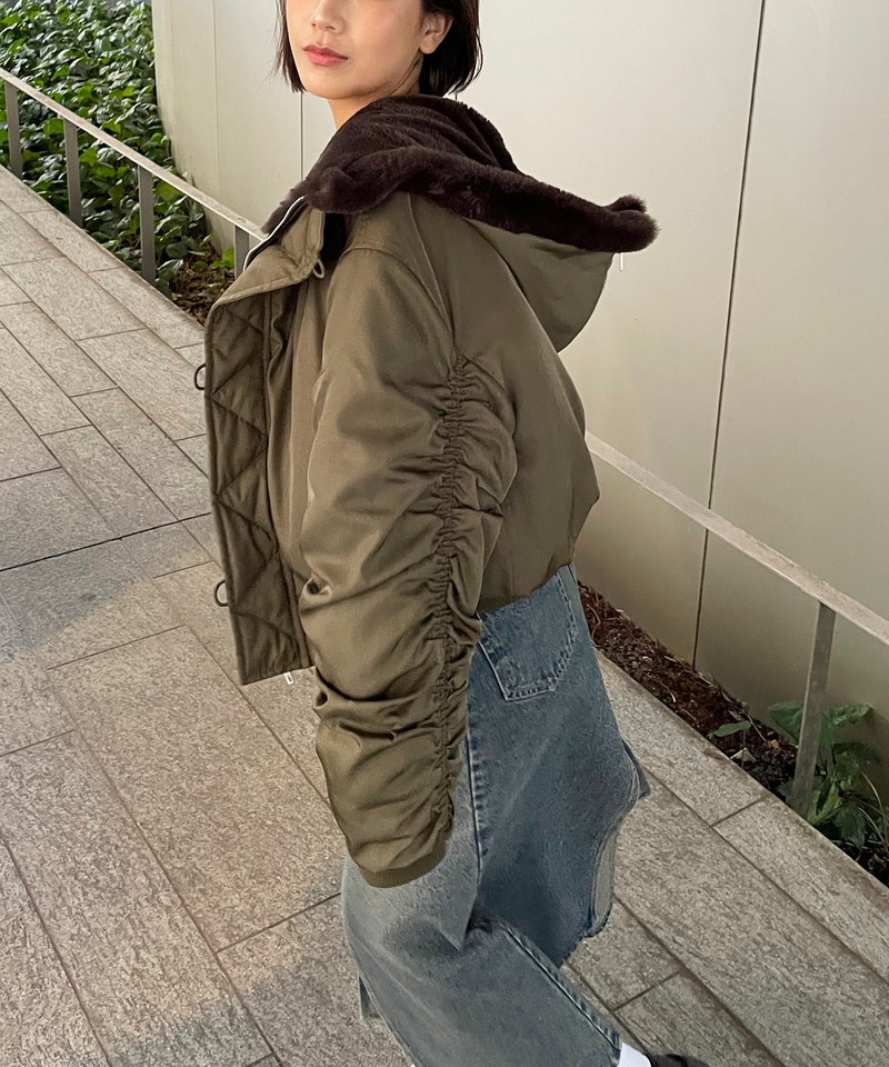 N-2Bフライトショートジャケット｜SPIRALGIRL スパイラルガール <div