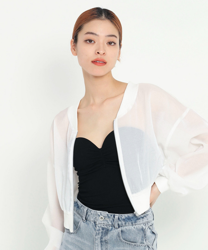 パット付きリブベアトップ 詳細画像 ブラック 8