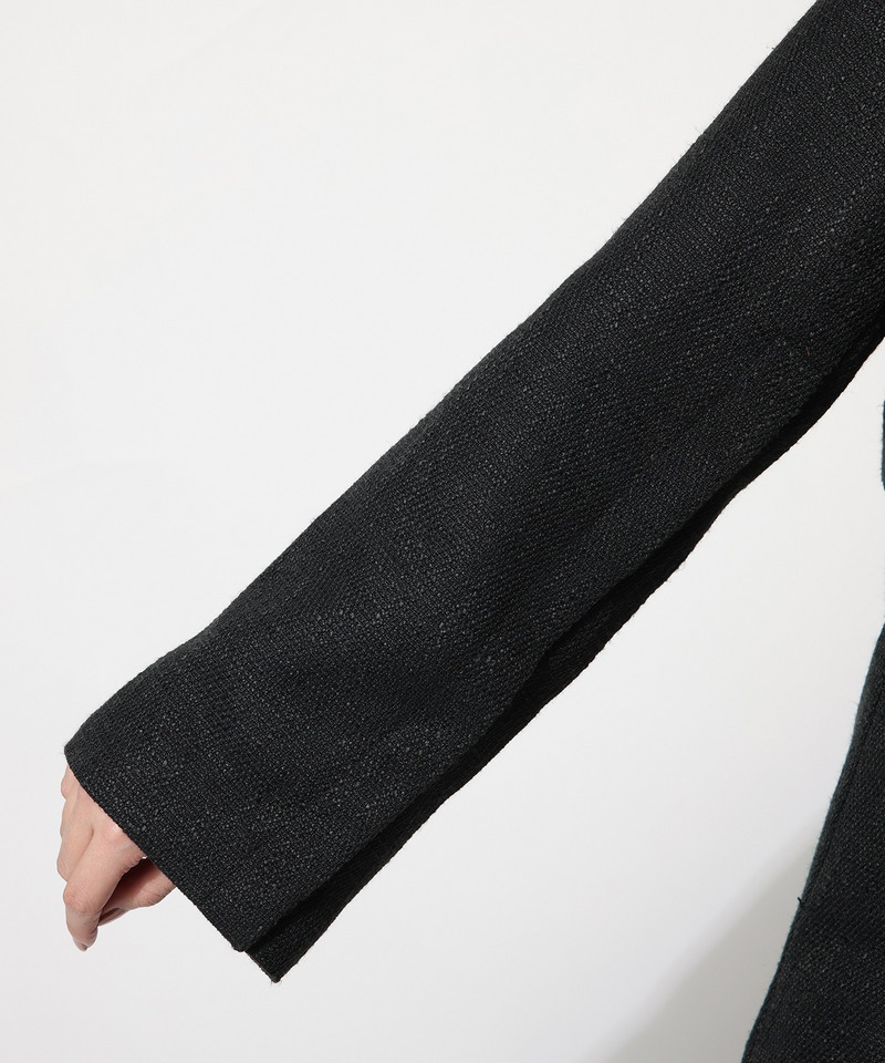 サマーツィードショートケープジャケット 詳細画像 グリーン 5