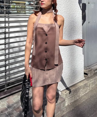 デザインビスチェ