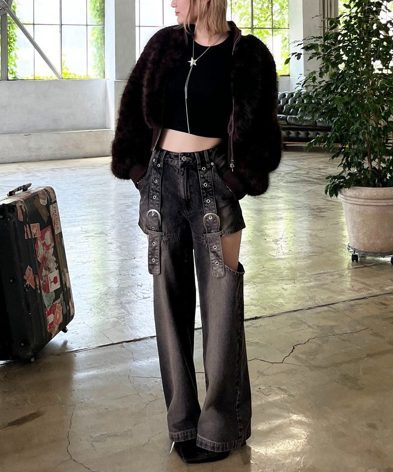 レオパファーブルゾン 詳細画像 ブラウン 2