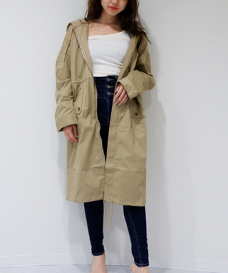 フーディーモッズコート