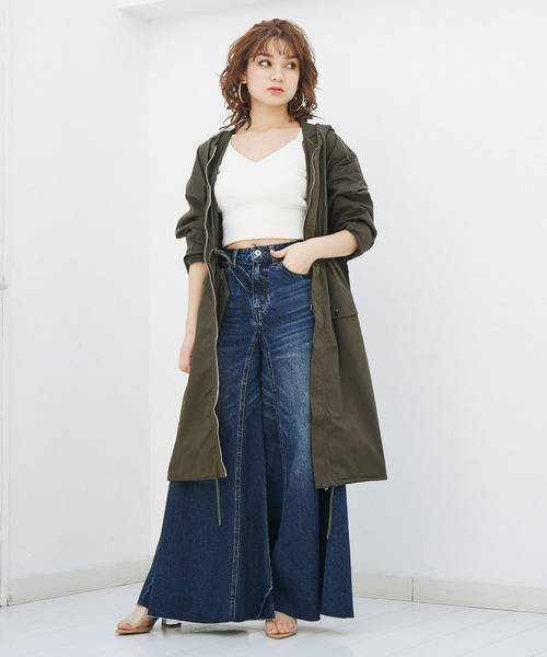 フーディーモッズコート 詳細画像