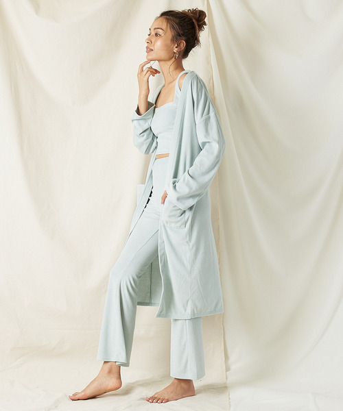 リラックスパイルガウン 詳細画像