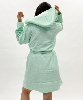 リラックスパイルロングガウン