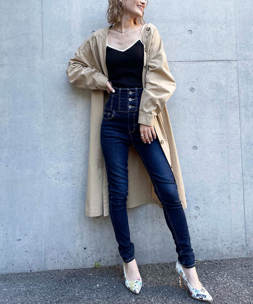 フロントボタンワンピース 詳細画像