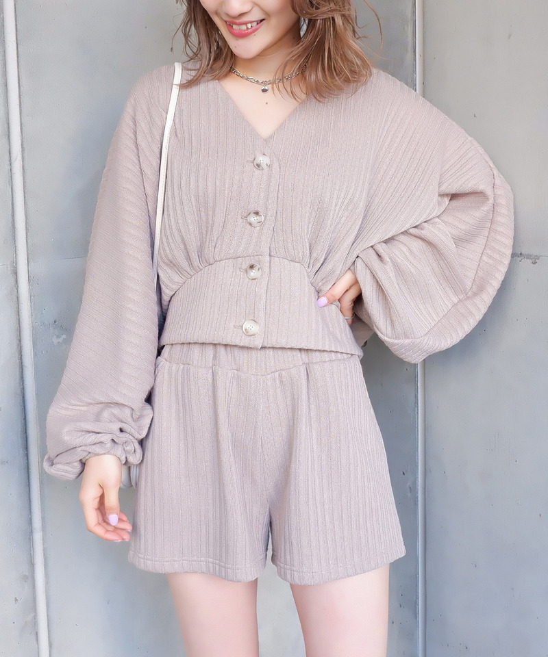 ドルマンセットアップ 詳細画像 ベージュ 2