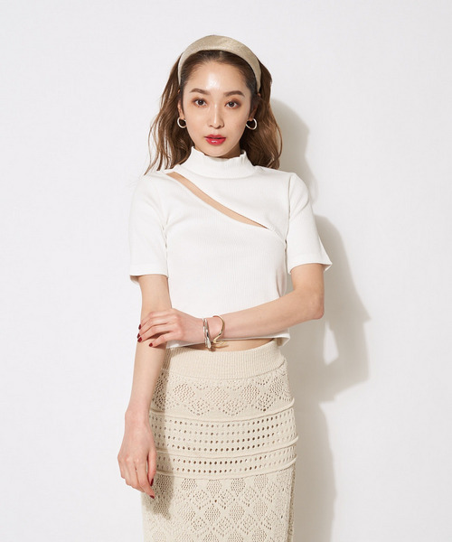 プチハイアシメリブトップス 詳細画像