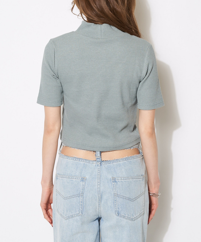 プチハイアシメリブトップス 詳細画像 ブルー 5