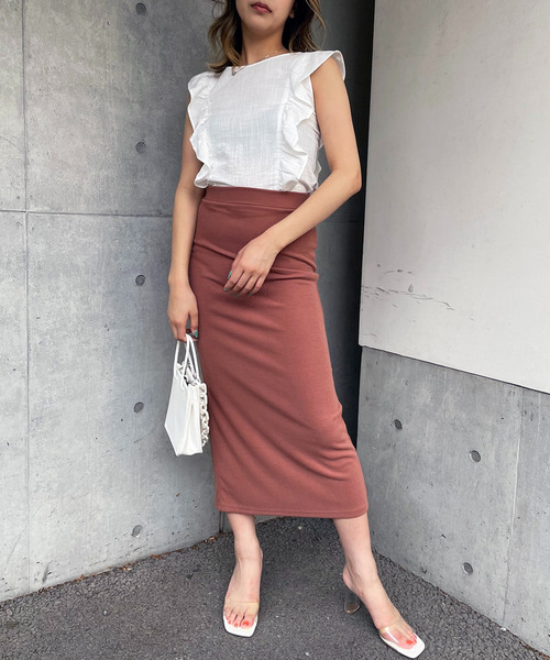 バックスリットタイトスカート 詳細画像