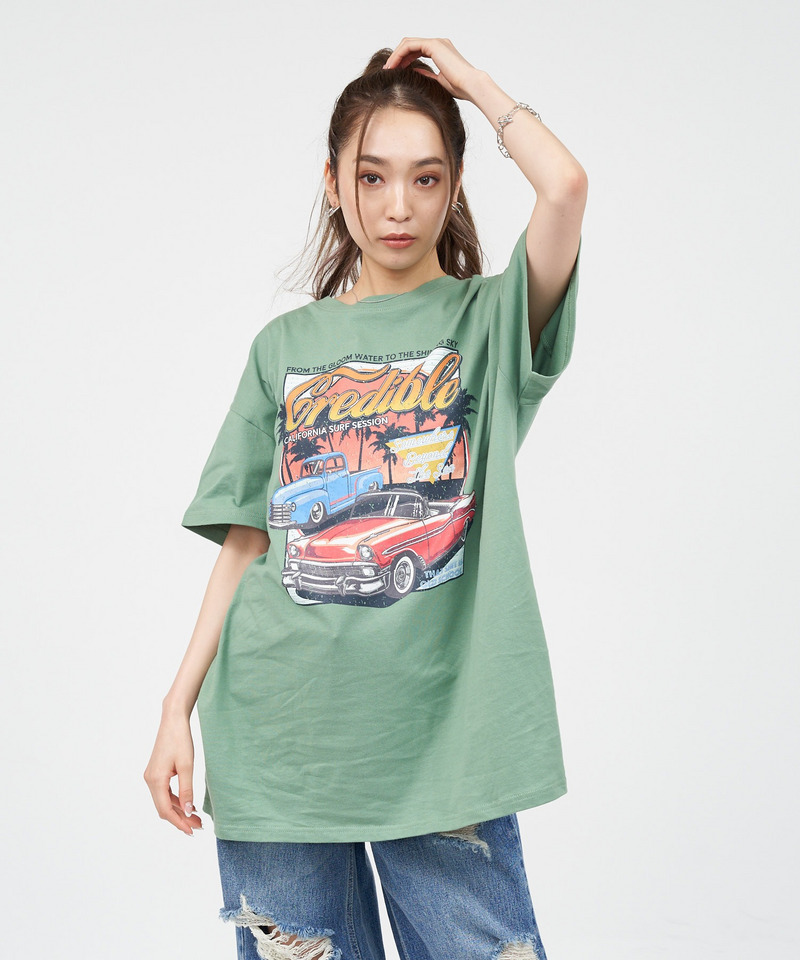 Vintage wessideTシャツ 詳細画像 グリーン 5