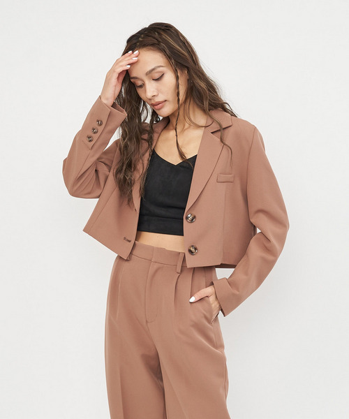 テーラーショートジャケット 詳細画像