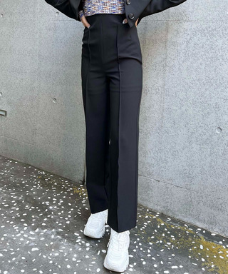 ピンタックベーシックパンツ