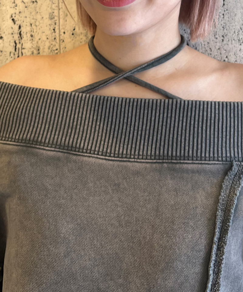 チョーカーピグメントオーバーチュニック｜SPIRALGIRL スパイラル