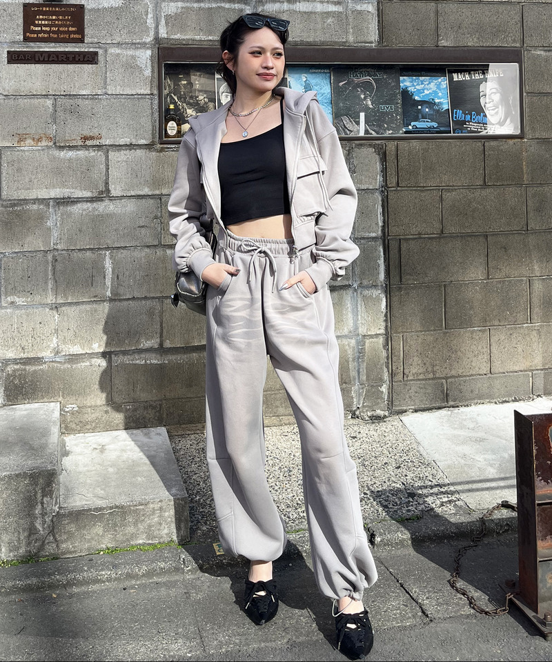 フロストバイオ加工パーカー 詳細画像 グレー 5