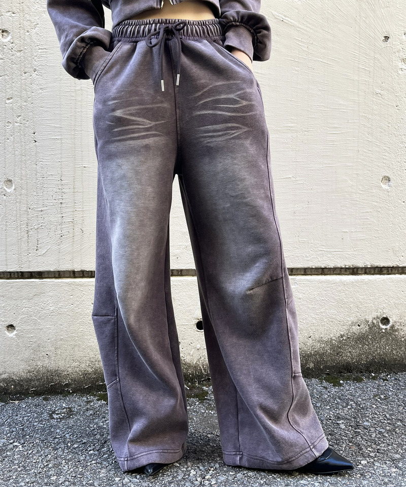 フロストバイオ加工パンツ 詳細画像 パープル 2