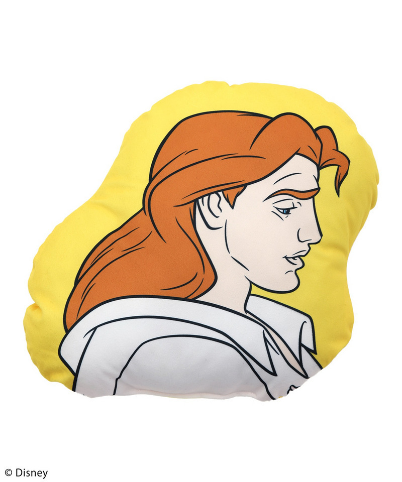 【Disney/ディズニー/プリンス】ダイカットクッション 詳細画像 イエロー 1