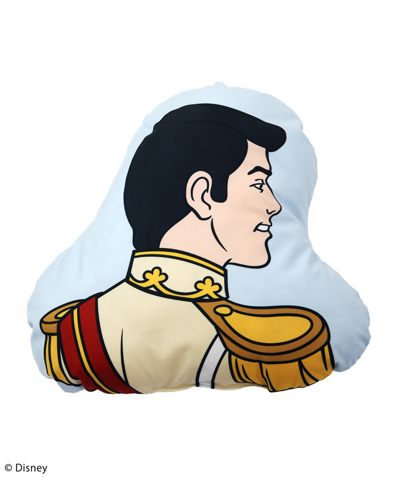 【Disney/ディズニー/プリンス】ダイカットクッション 詳細画像 ブルー 1