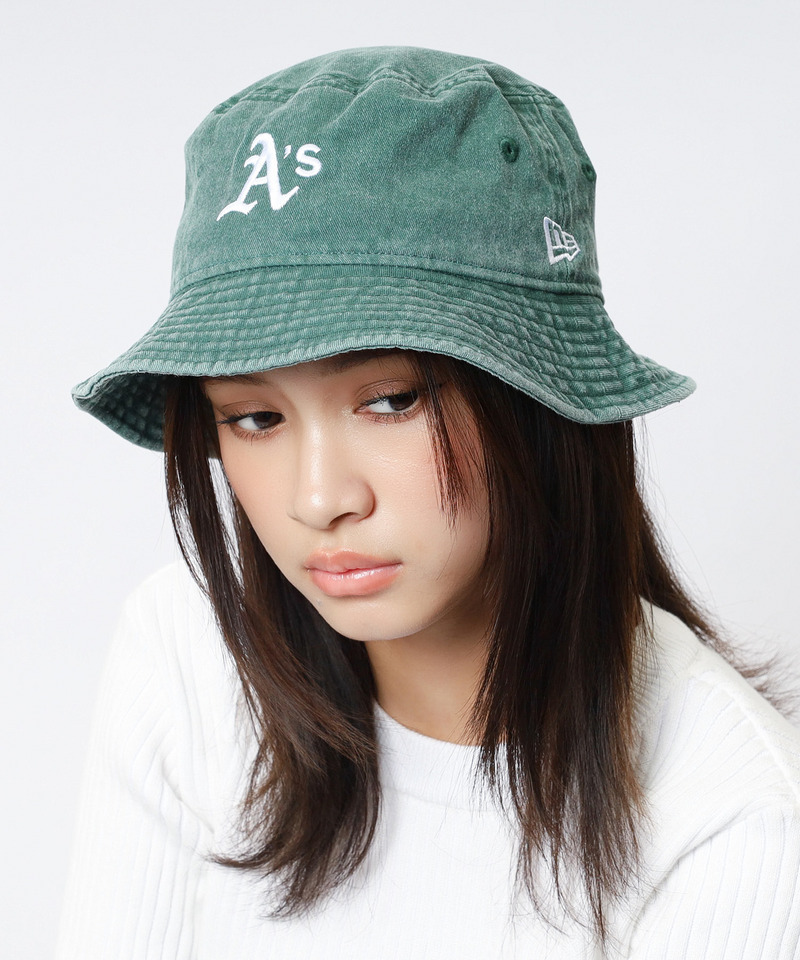 【NEWERA】MLB Bucket-01 詳細画像 グリーン 2