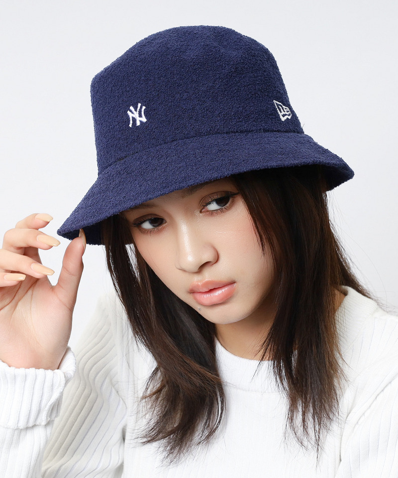 【NEWERA】MLB Bucket-01 Tropical 詳細画像 ネイビー 1