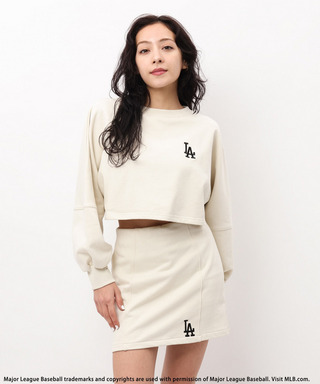 【MLB】刺しゅうロゴドルマンスカートセットアップ