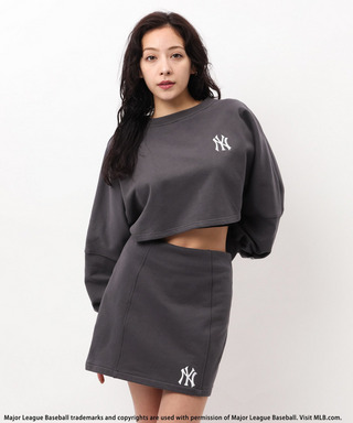 【MLB】刺しゅうロゴドルマンスカートセットアップ