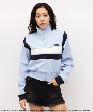 【MLB】シリコンワッペンロゴトラックジャケット