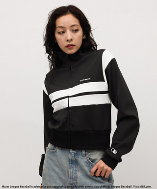 【MLB】シリコンワッペンロゴトラックジャケット