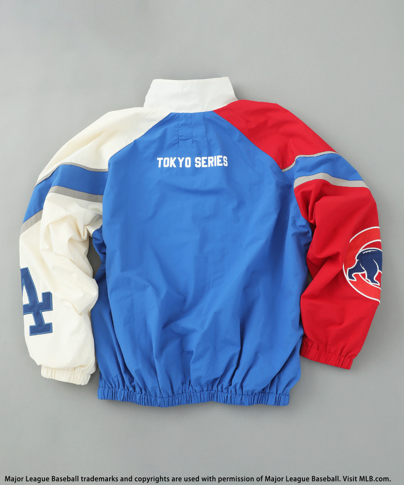 【MLB】TOKYO SERIES 2025 配色ナイロンジャケット 詳細画像 ブルー 2