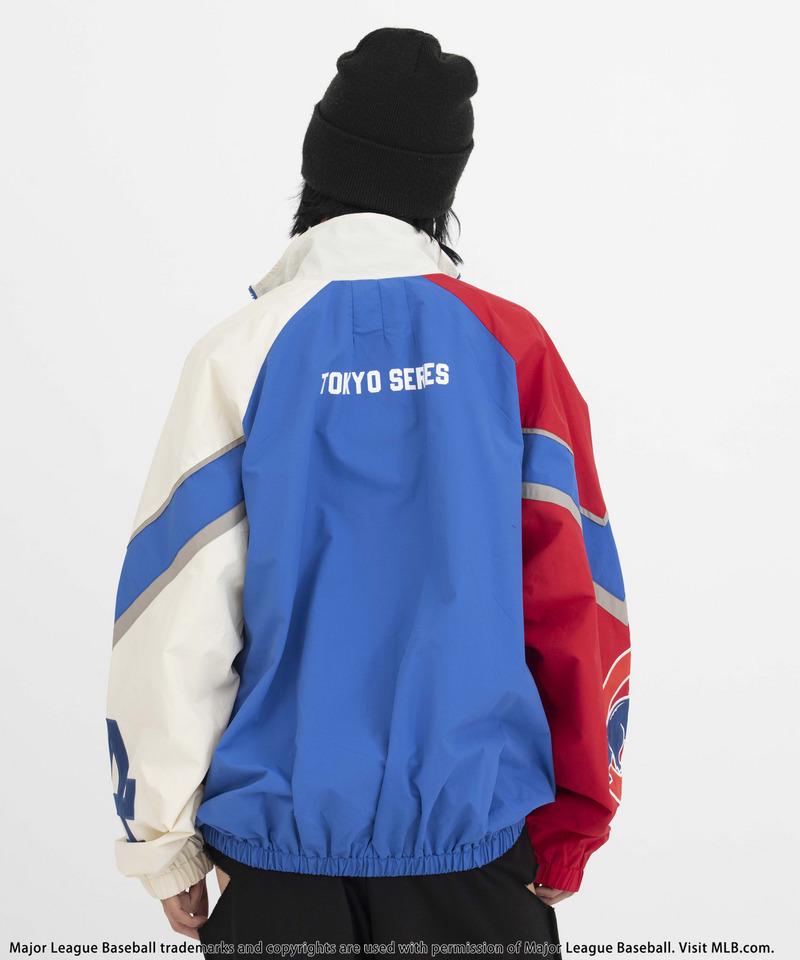 【MLB】TOKYO SERIES 2025 配色ナイロンジャケット 詳細画像 ブルー 5