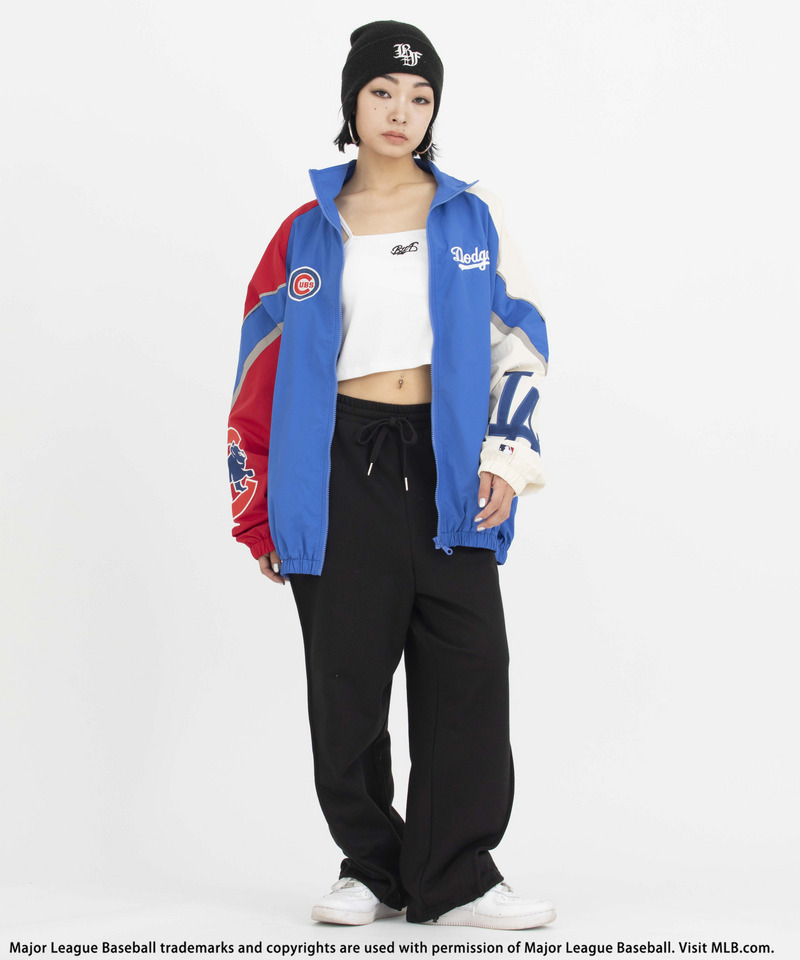 【MLB】TOKYO SERIES 2025 配色ナイロンジャケット 詳細画像 ブルー 6