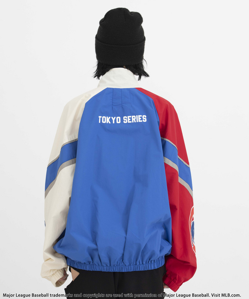 【MLB】TOKYO SERIES 2025 配色ナイロンジャケット 詳細画像 ブルー 9