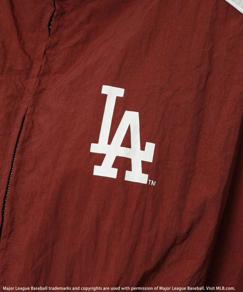 【MLB】ナイロントラックセットアップ 詳細画像 レッド 10