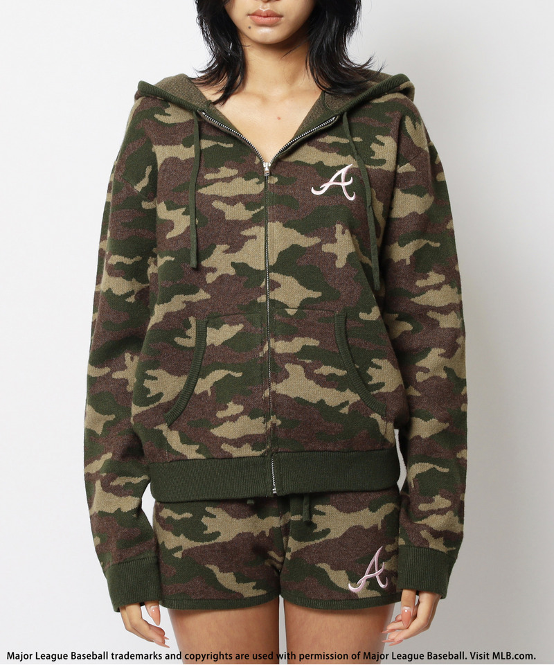 【MLB】刺しゅうロゴニットセットアップ 詳細画像 カーキ系 7