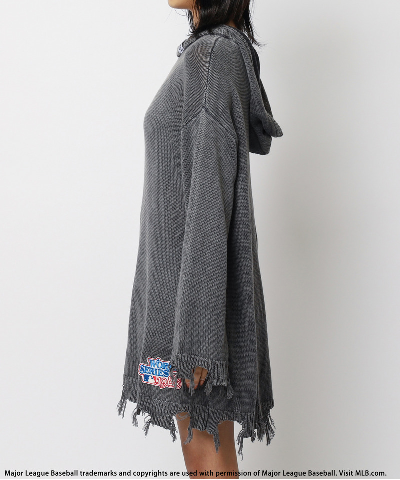 【MLB】クラッシュニットワンピース 詳細画像 ブラック 8